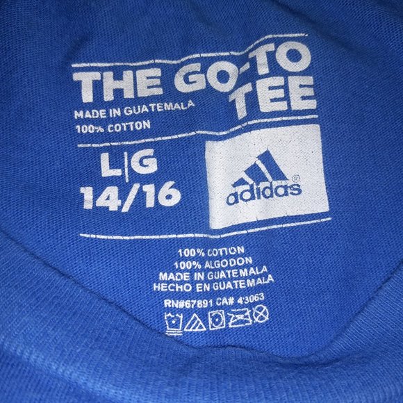 Thunder Adidas Tshirt - Picture 2 of 2